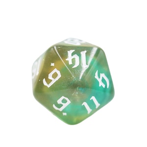 Vôi 16Mm Đa Diện RPG Tùy Chỉnh Long Lanh Acrylic Xúc Xắc Cho Dungeons & Dragons - Product Image 3