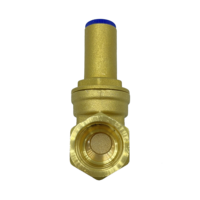 Forged Brass Water Meter Lockable Ball Valve with Key