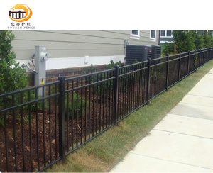 Un cancello tubolare ben servito e una recinzione in acciaio decorativo in rete metallica zincata - Product Image 3