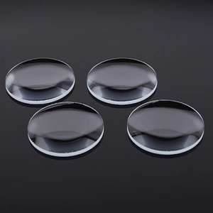 고품질 광학 유리 N-BK7 평면 볼록 렌즈 5mm 직경 X 25mm FL 무코팅 OEM 맞춤형 90% 투명 조리개 두께 - Product Image 5