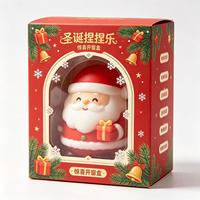 Mochi en caoutchouc de Noël, Père Noël et Élan, jouet anti-stress fantaisie, cadeau de fête, vente en gros