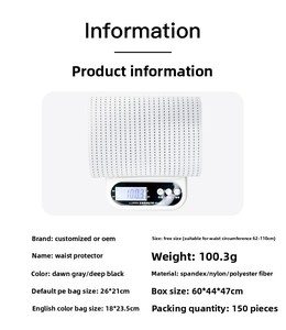 Ceinture respirante d'été pour le soutien <span class=keywords><strong>lombaire</strong></span> et abdominal, idéale pour les douleurs dorsales et le maintien sportif - Product Image 6