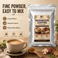 Vente en gros de champignons avec du cacao pour booster l'humeur, poudre de café aux champignons