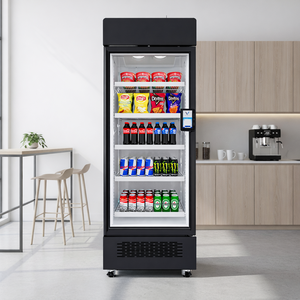 Refrigerador Inteligente <span class=keywords><strong>AFEN</strong></span> con IA de 510L, Máquina Expendedora de Alimentos, Refrigerios y Bebidas con Monitor, Gestión Remota y sin Efectivo para el Mercado Estadounidense - Product Image 1