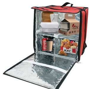 Mochila enfriadora de aluminio expandible personalizada para motocicleta, bolsas aisladas, bolsa térmica para bicicleta, entrega de alimentos - Product Image 2