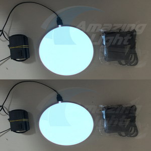 Vòng Tròn EL Đèn nền EL tấm EL Bảng điều chỉnh electroluminescence Đèn Nền Lá Glowing LCD đèn nền mà không cần biến tần - Product Image 2