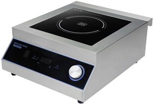 High Power 5000W Single Layer Pure <b>Copper</b> Coil <b>Knob</b> Burner Flat Commercial Induction Cooker Stove 5000w Cooktop Burner Commercia - Product Image 2