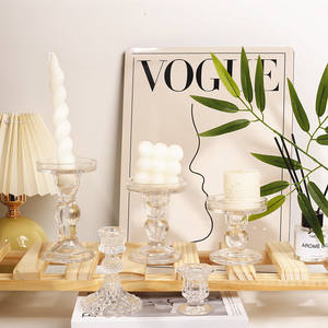 Chandelier en verre européen 10,3 cm, design conique, résistant à la chaleur, décoration d'intérieur, cadeau - Product Image 5