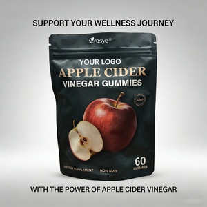 เยลลี่น้ำส้มสายชูแอปเปิ้ลขายดีในสหรัฐอเมริกาและยุโรป ช่วยลดน้ำหนักตามธรรมชาติ 1000 มก. อาหารเสริมน้ำส้มสายชูแอปเปิ้ลและวิตามินบี 12 เพื่อเพิ่มพลังงาน - Product Image 5