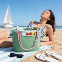 Sac isotherme souple personnalisé de haute qualité, imperméable, en TPU 840D, avec compartiments séparés, idéal pour la plage