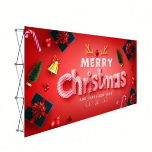 Support d'affichage pop-up réutilisable avec cadre en alliage d'aluminium épaissi et écran remplaçable 230x230cm défilant - Product Image 2