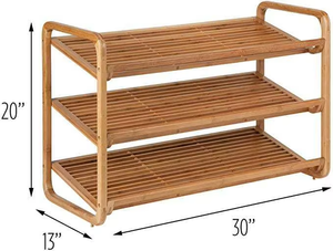 <span class=keywords><strong>Estante</strong></span> <span class=keywords><strong>para</strong></span> zapatos <span class=keywords><strong>con</strong></span> diseño de <span class=keywords><strong>estante</strong></span> de madera, <span class=keywords><strong>estante</strong></span> de bambú <span class=keywords><strong>para</strong></span> zapatos, Banco organizador de entrada, <span class=keywords><strong>estante</strong></span> <span class=keywords><strong>con</strong></span> cajón de almacenamiento <span class=keywords><strong>para</strong></span> dormitorio y sala de estar - Product Image 3