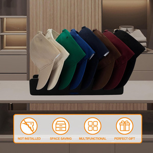 Baseball Cap Holder <b>Hat</b> Storage Rack 8 Slot <b>Standing</b> Type Wardrobe Organizer - Product Image 4