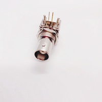 Conector Coaxial RF, el Conector BNC se Utiliza para Instalar el Orificio Rectangular Hembra de la CCTV en la PCB