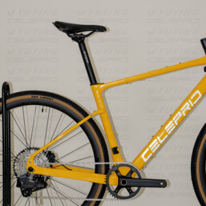 Bicicleta de Carretera OEM GRX 700c*45c, Cuadro de Carbono Completo, 12 Velocidades, Frenos de Disco, Horquilla de Aluminio con Recorrido de 50 mm, Bicicleta de Carbono para Gravel y Ciudad - Product Image 6