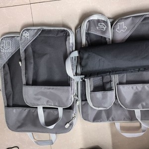Set da Viaggio di Lusso 6 Pezzi, Borsa Pieghevole Impermeabile in Nylon a Rete, Organizer per Vestiti, Borsa da Viaggio Geometrica per Esterni - Product Image 3