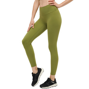 New Custom Nude cảm giác thoải mái cao eo Tummy kiểm soát thể thao thể dục Yoga xà cạp - Product Image 5