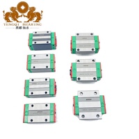 Rail de guidage linéaire CNC et bloc de roulement linéaire série HGW-CC/HC HIWIN HGW15CC/HGW20CC/HGW25CC/HGW30CC/HGW35CC/HGW45/HGW55