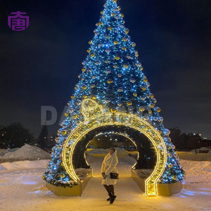 Wholesale 3D Christmas Tree Motif <b>Lights</b> Outdoor Waterproof LED Sculpture Decor - Product Image 5