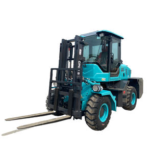 Nueva carretilla elevadora de terreno 3,5 toneladas Tracción en las cuatro ruedas Carretilla elevadora todoterreno Neumáticos Chaoyang - Product Image 2