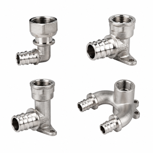 Conector Rápido Personalizado de Acero Inoxidable SUS 304/316L, Adaptador de Colector en Forma de U, Acoplamiento Antirretorno, Codo, Accesorios de Plomería para Tuberías PEX - Product Image 4