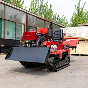 Mesin Pertanian Multifungsi Mini Power Tractor Rotary Tiller Kultivator Mesin Tilling untuk Dijual