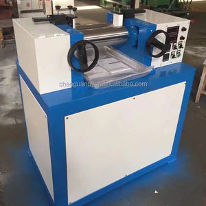 Mélangeur de caoutchouc Moulin à rouleaux de laboratoire en plastique Équipement de fraisage de mélange de caoutchouc à 2 rouleaux - Product Image 2