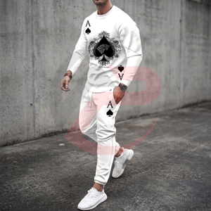 Conjunto Deportivo de Invierno para Hombre, Talla Grande, con Capucha, de Alta Calidad, Personalizable, Corte Regular - Product Image 3