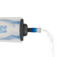 Bouteille d'eau personnalisée en TPU pour la gym, sans BPA, 500 ml, étanche, pour l'entraînement, la musculation, légère, grande capacité, durable