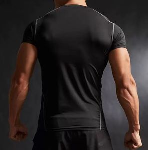 Setelan Kompresi 2 Potong Pria untuk Fitness, Kaos dan Celana Pendek Olahraga Cepat Kering, Baju Ketat untuk Gym, Lari, Jogging, dan Tracksuit - Product Image 4