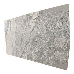 UNION STONE, granit gris cendre poli, design graphique moderne, écologique, naturel, petite dalle pour usage extérieur - Product Image 1