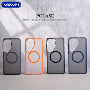 Étui rigide magnétique antichoc en PC mat VAWI B350 en gros pour Samsung S23 24 25 26 Ultra Plus pour iPhone Android - Product Image 2