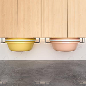 Gancho para Debajo del Lavabo, Estante de Almacenamiento Rectangular para Montar en la Pared, Organizador Duradero para Esquinas 015 008 A - Product Image 2