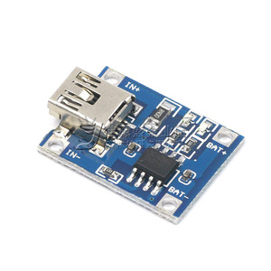 TP4056 1A แบตเตอรี่ลิเธียมโมดูลชาร์จมินิยูเอสบีอินพุต 5V 2A เอาต์พุต 5V 1A สำหรับการชาร์จแบตเตอรี่มาตรฐาน - Product Image 2