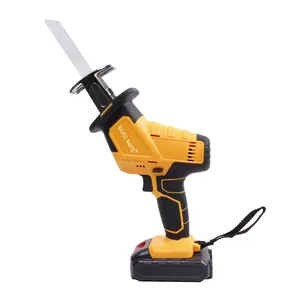 Rechargeable Lithium Power Saber Saw Cordless Electric Reciprocating Saw Mini Logging Saw Small Electric Wood Metal Cutting Saw