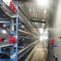 Nouvelle structure en acier pour poulailler automatique, taille personnalisée, étanche, avec garantie d'un an pour les élevages de poules pondeuses