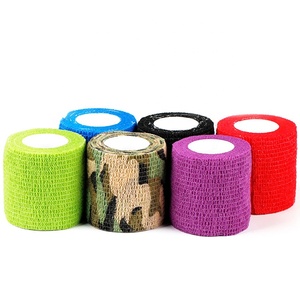 Molong Tattoo Supply Cover Sleeve Wrap Desechable Cohesive Tattoo Grip Tape Rollos de vendaje elástico - Product Image 1