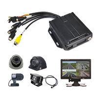 CITOPS H.265 1080p Système mobile DVR pour véhicules d'escorte bancaire avec carte mémoire SD, MDVR 4 caméras, DVR de voiture, systèmes mobiles GPS 3G 4 canaux
