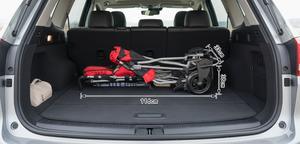 Aide à la mobilité pédiatrique, poussette pour bébé atteint de paralysie cérébrale, fauteuil roulant manuel pliable avec dossier inclinable pour adulte atteint de paralysie cérébrale - Product Image 2