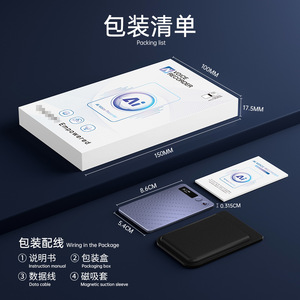 Enregistreur vocal intelligent AI avec batterie rechargeable et connectivité USB pour étudiants et prise de notes - Product Image 2