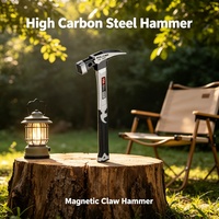 Marteau à griffes en acier au carbone de haute qualité 0,25 kg 0,5 kg, outils à main de menuisier de qualité DIY avec support de personnalisation OEM