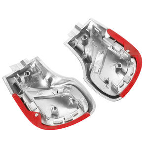 Couvercle de pommeau de levier de vitesse Volkswagen DSG, en alliage d'aluminium, bord rouge, finition mate, couvercle décoratif pour l'intérieur de la voiture - Product Image 1