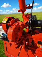 Foreuse hydraulique portable diesel GY 200, profondeur de forage 200 m, diamètre de forage mobile 140 mm, multifonctionnelle