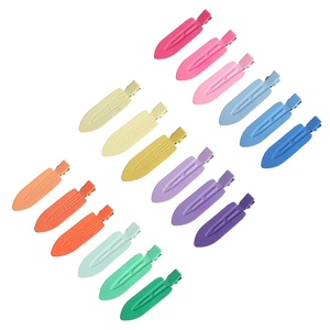 Barrettes plates personnalisées en gros pour salon, épingles à cheveux sans pli ni trace, pinces à cheveux en métal sans pli ni déformation - Product Image 1