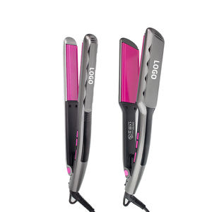 Nouveau flux dames voyage Fantom rétro patchs lisseur cheveux Falter connecteur Hir fer forme Compact femme pour Logo Vietnam - Product Image 1