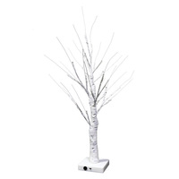 Lumières LED pour arbre de Noël, rouge rose, lumière chaude, alimentées par piles, compatibles USB, décoration festive