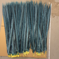 Plumes artificielles en vrac de faisan Lady Amherst pour accessoires vestimentaires, fête d'Halloween, artisanat et décoration de fêtes