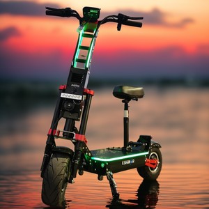 Geofought R8 Electric Scooter Dual Motor 72V 8000W Foldable Adult Escooter NFC Password Start Hydraulic Disc Brake Long Range - Product Image 1