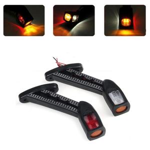 Luces Led de tallo de contorno lateral para camión, indicador de lámpara ámbar, roja y blanca, 12v y 24v, 3 HST-21650 - Product Image 5