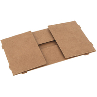 Plateau en carton pour aliments et boissons, ustensile de cuisine cuisine cuisine et boisson, facile à transporter, Hamburger chaud, frites, Soda, sandwichs